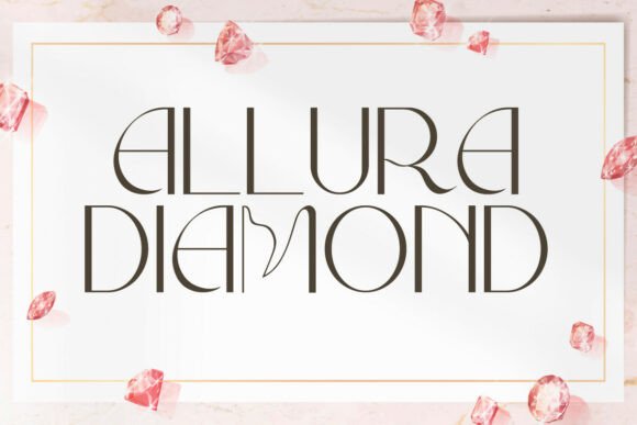 Allura Diamond: The Serif Font That Elevates Campaign Design