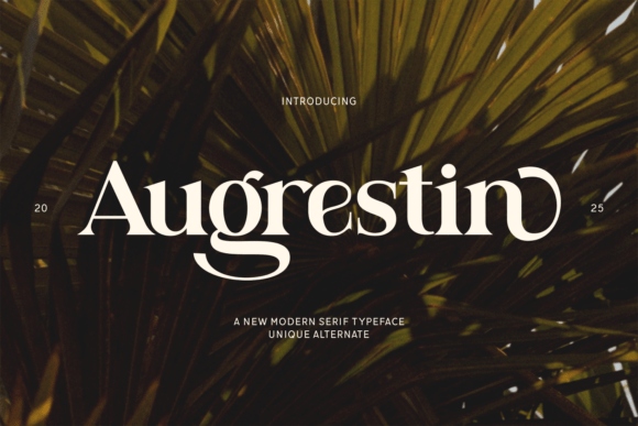 Augrestin: The Modern Serif Typeface for Campaign Clarity