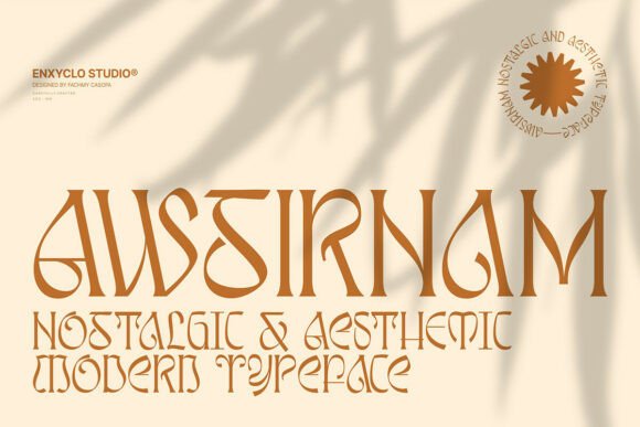 Awsirnam: A Serif Font for Modern Branding