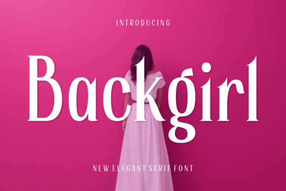 Backgirl: A Serif Font That Elevates Handmade Creations