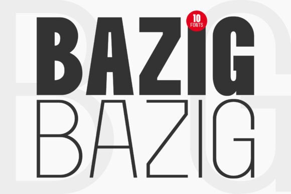 Bazig: A Modern Sans Serif for Thoughtful Typography