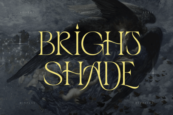Bright Shade Serif Font for Handmade Creations