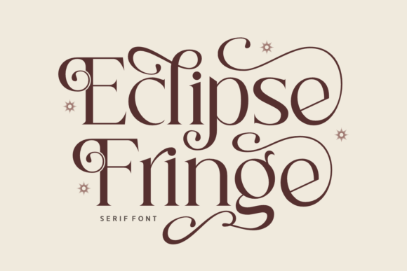 Eclipse Fringe Serif Font Review