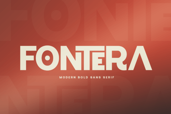 Fonera: A Bold Sans Serif Font for Web Design