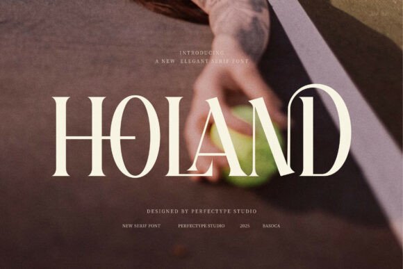 Holand Serif Font for Web Design Projects