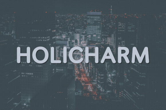Holicharm: A Modern Sans Serif Font for Small Business Branding