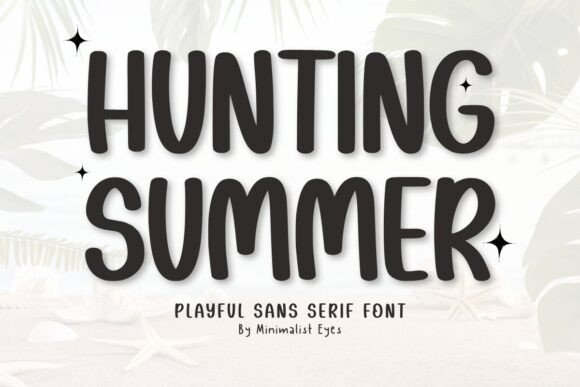 Hunting Summer: A Versatile Sans Serif Font for Modern Branding