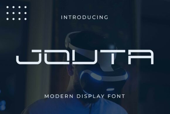 Jouta: A Modern Sans Serif Font for Editorial Design