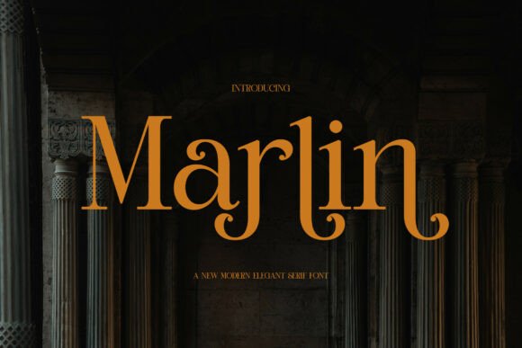 Marlin Serif Font for Editorial Design