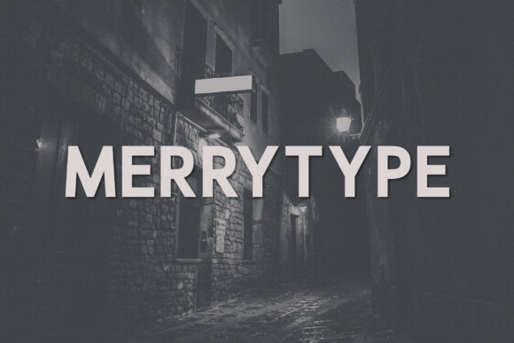 Merrytype: A Modern Sans Serif Font for Editorial Design