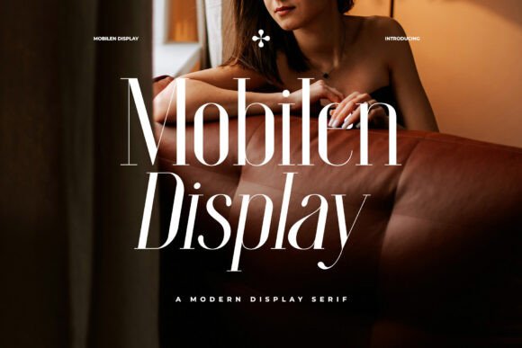 Mobilen Display Serif Font for Web Design