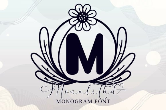 Monalitha Monogram: The Decorative Typeface for Standout Campaigns