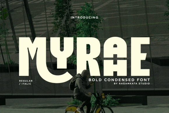 Myrahe: A Bold Sans Serif Font for Modern Branding