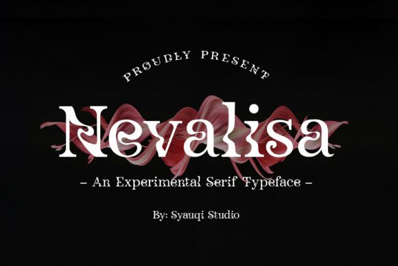 Nevalisa: A Bold Serif Font for Handmade Creations