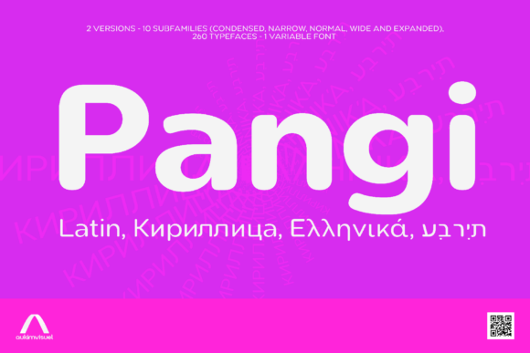 Pangiroundednarrow Regular: A Modern Sans Serif for Real Branding Projects