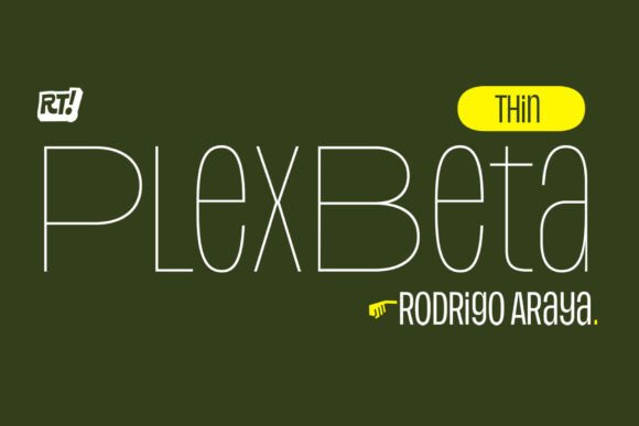 Plex Beta Thin for Modern Web Design
