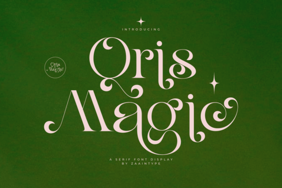 Qris Magic: The Serif Typeface for Elevated Small Business Branding
