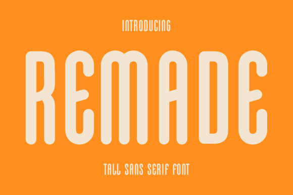 Remade: A Bold Sans Serif Font for Impactful Web Design