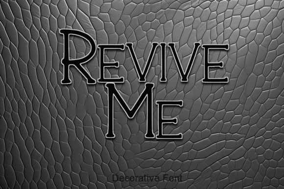 Revive Me Font for Bold Digital Campaigns