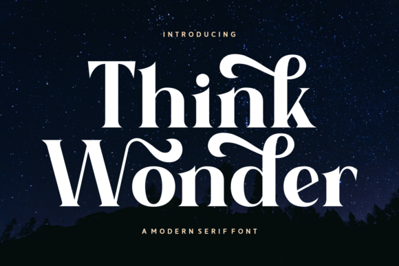 Think Wonder: The Perfect Typeface for Elevating Your Brand Identity