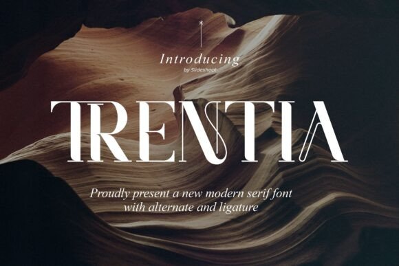 Trentia Serif Font for Modern Web Design