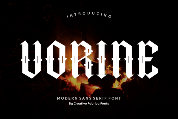 Vorine Font for Bold Brand Campaigns